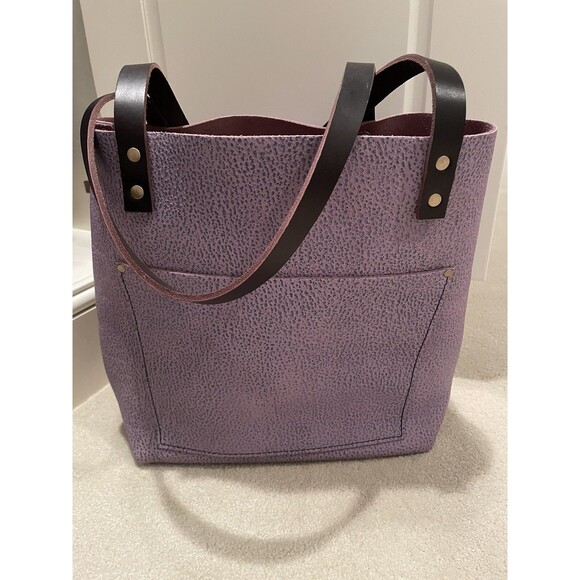 Portland Leather Goods Unicorn Lilac Medium Tote - Picture 1 of 7